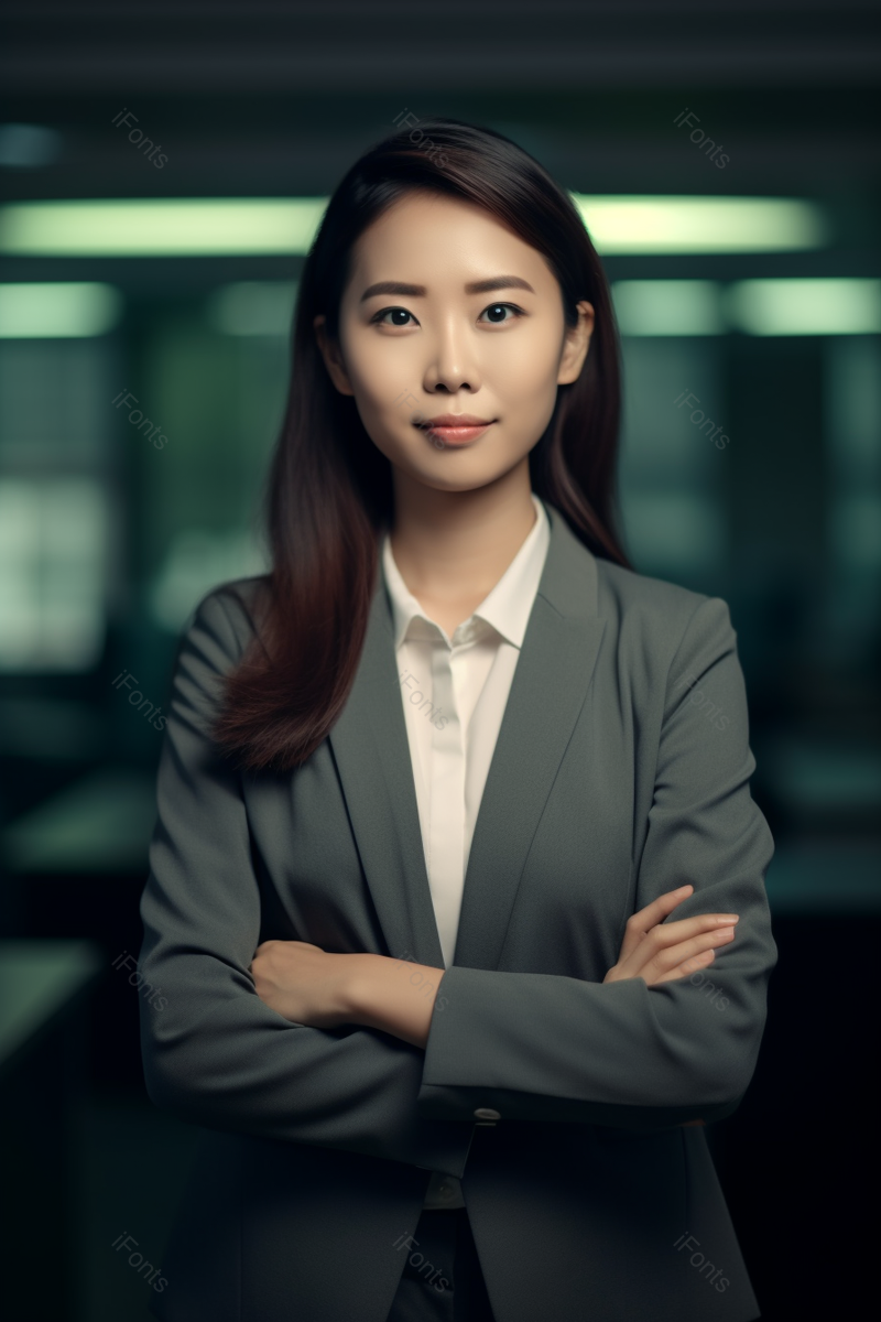 在办公室里一位穿着职业装的女士,高清,摄影图,摄影图片,图片大全,摄影图免费下载
